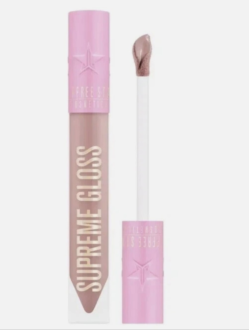 Jeffree Star Supreme Gloss Naked In The Dark Full Pigment Lip Gloss Nude New